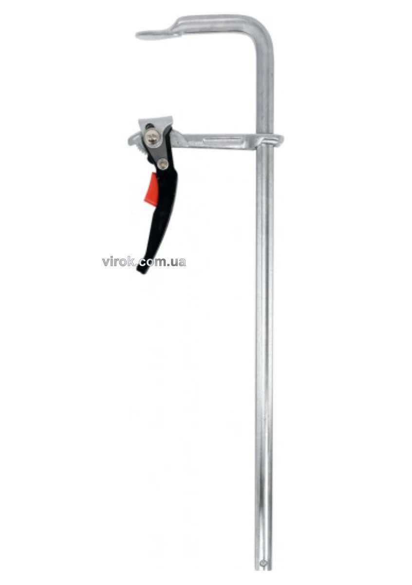 YATO Струбцина з важільним затискачем, стальна, тип "F" YATO; l= 600 мм, h= 120 мм  | YT-63956