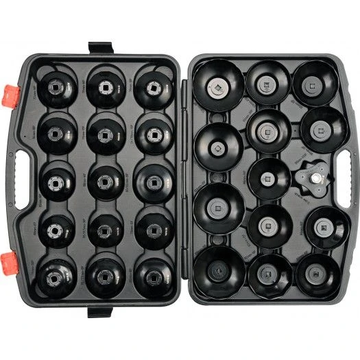 YATO Торцеві ключі для монтажу оливних фільтрів YATO до квадр 3/8" Набір. , h=10 мм, 30 шт.  | YT-05