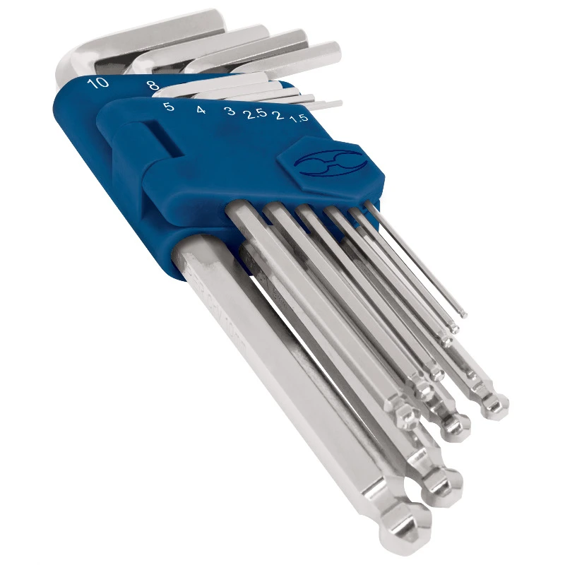 TRUPER ALLX-10M Набір шестигранників подовжених, у пластиковій кассеті, 10шт.