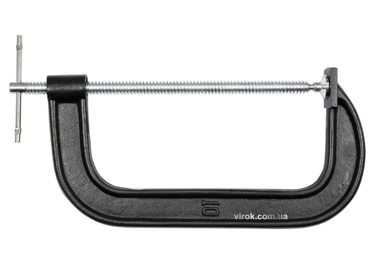 VOREL Струбцина з гвинтовим затиском "G" подібна ; l= 250 мм  | 38436