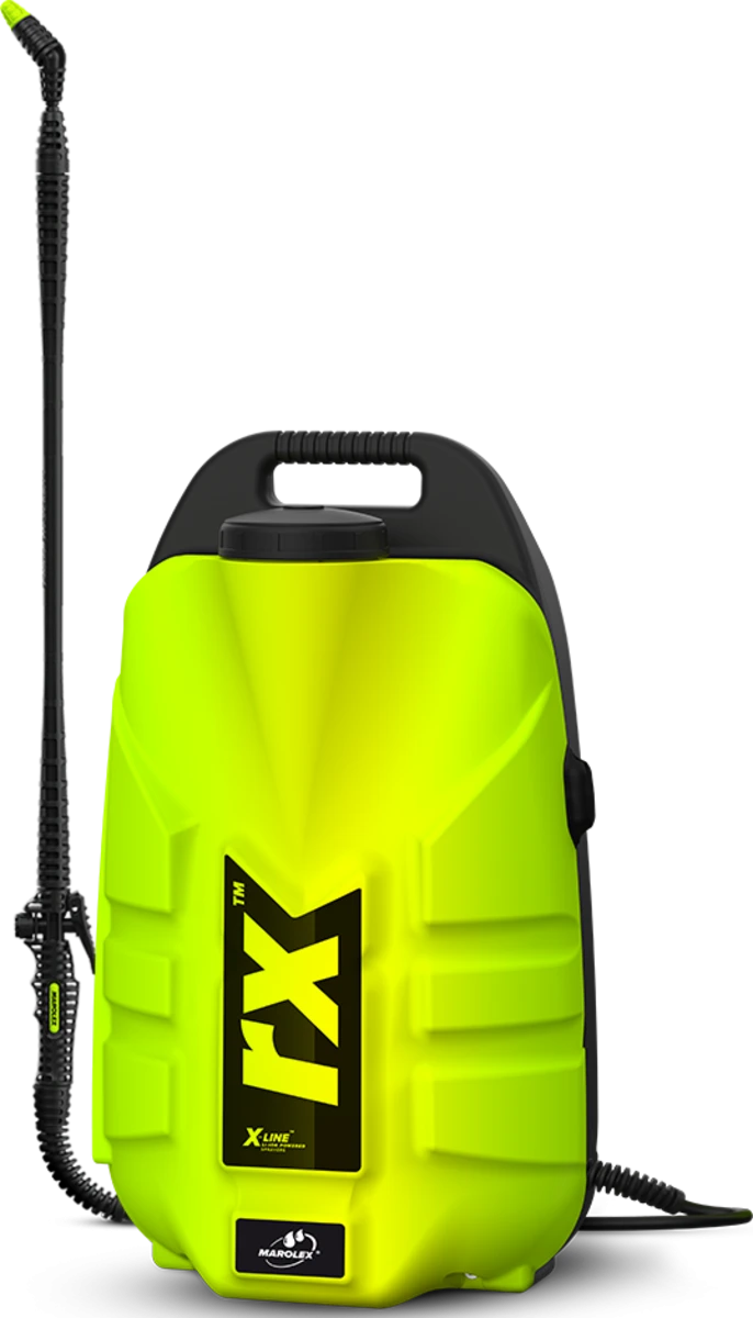 MAROLEX Оприскувач акумуляторний RX ранцевий : 12л, Li-Ion 3.4 A*h (4 год) (з композ захистом) | S14