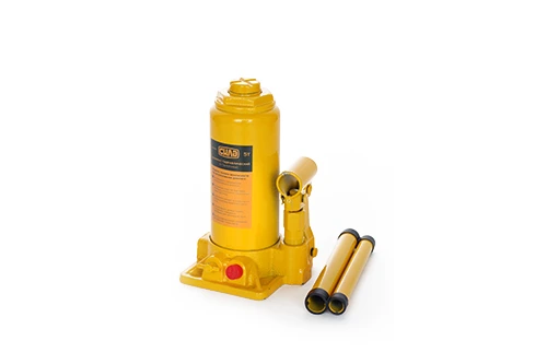 Домкрат гидравлический бутылочный 5т (выс подъема 200-405мм) СИЛА