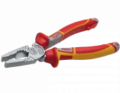 NWS Плоскогубці комбіновані силові CombiMax : L= 180 мм. ізольовані ручки VDE до 1000V // 109-49-VDE