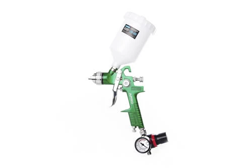 Краскораспылитель HVLP Ø1,4мм в/б пласт. 600мл с редуктором APRO