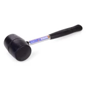 Miol Молоток гумовий 680 г, чорний, металева ручка