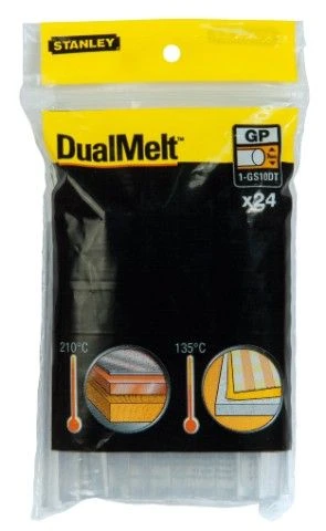 STANLEY 1-GS10DT Термоклей "DualTemp", d=7мм, L= 100 мм, двухтемпературный для клеевого пистолета 6-