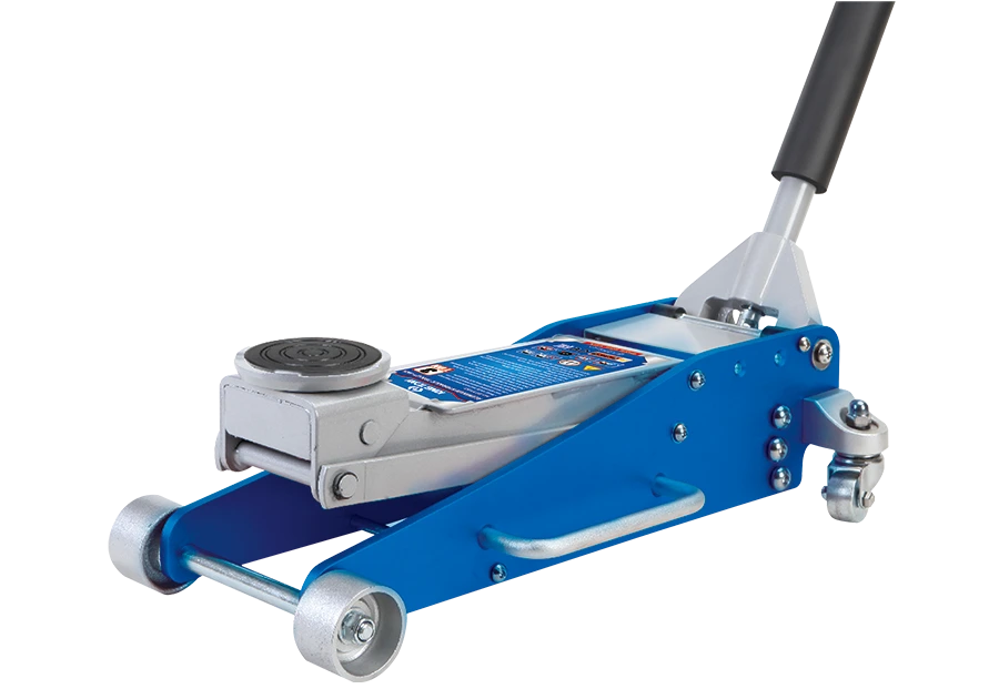 KING TONY Домкрат алюминевый 3т алюминевый (100-465mm) | 9TY153-03A-B