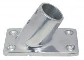Опора нержавеющая квадратная высокая 60 град // 8204 A4 Marinetech