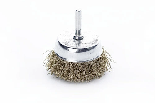 Щётка чаша латуневая проволока 75мм (дрель) APRO
