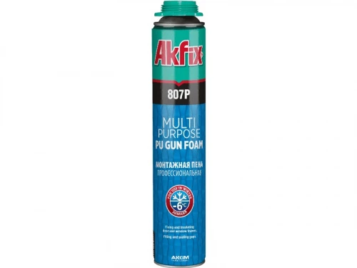 Пена профессиональная 807P (-6°) 750мл (зимняя) Akfix