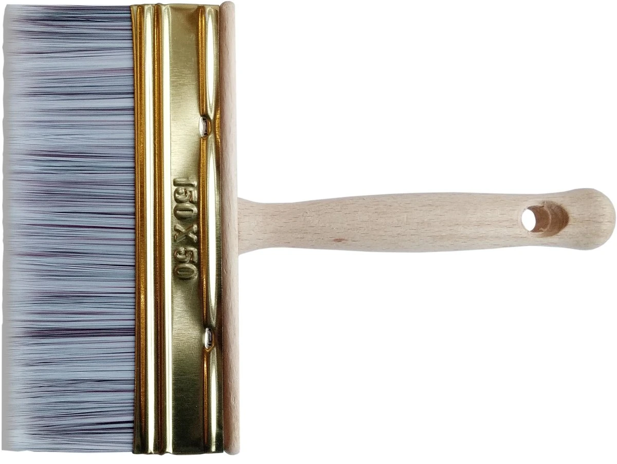 VIROK Пензель-макловиця малярний воскований SUPER PROFI. b= 150 мм, h= 50 мм три види щетини | 19V70