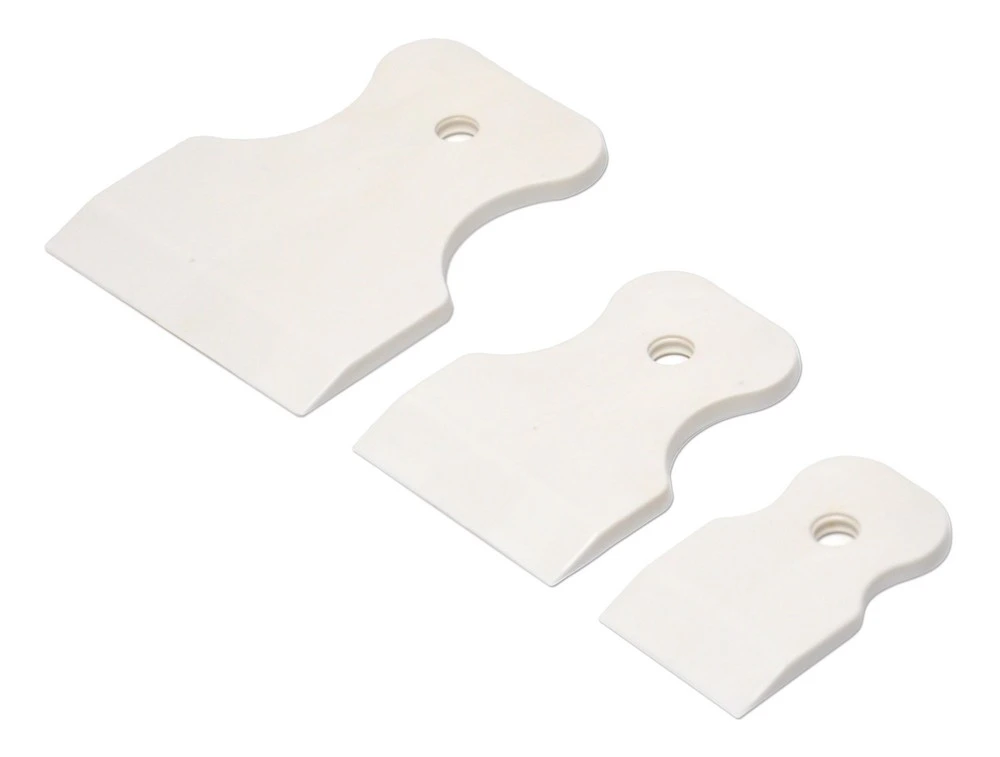 05-930 Набір шпателів гумових білих, 3 шт.: 40/60/80 мм | Україна