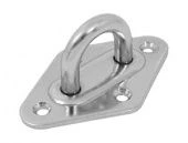 Обушок нержавеющий на ромбовидной основе