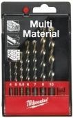 MILWAUKEE Набір свердл універсальних , MULTIMATERIAL SET 1,  | 4932352335