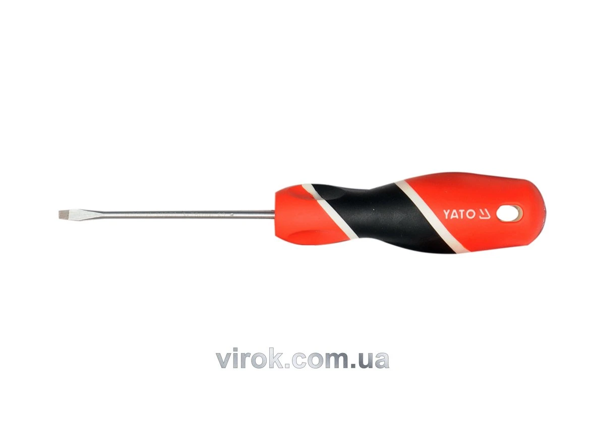 YATO Викрутка плоска YATO : шліц SL2 х 75 мм  | YT-25900