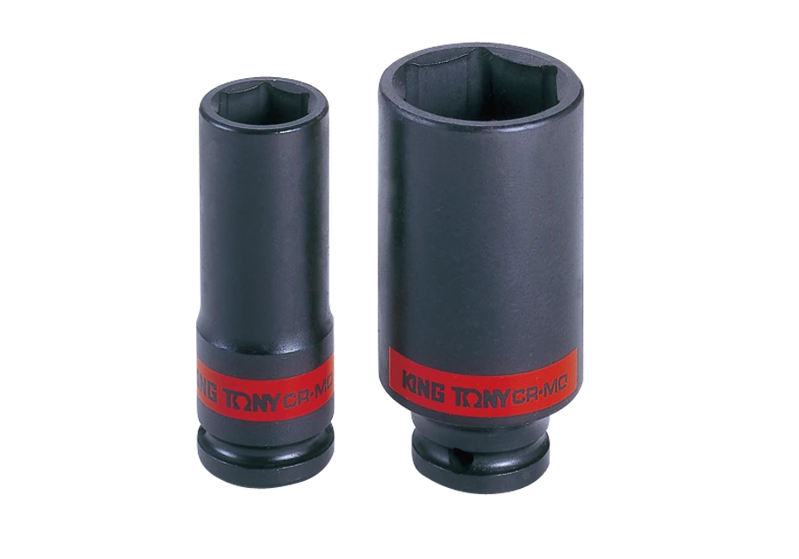 KING TONY 1/2" Головка дюймова ударная длинная 1-1/8" | 443536S