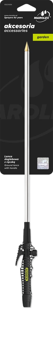 MAROLEX Штанга грунтова з рукчкою 100 см (hobby,profession,profession+,titan,movi,x-line) | L011.131
