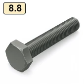 Болт DIN 933 M16x45 8,8 цинк платковий