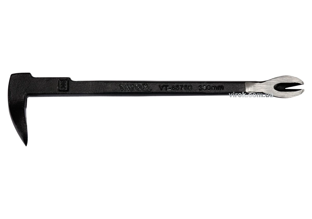 YATO Лом - цвяходер YATO кований; 300 х 75 x 16 мм  | YT-46750