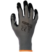 Рукавиці з нітриловим покриттям КВІТКА PRO (12 пар, L) (110-1206-9)