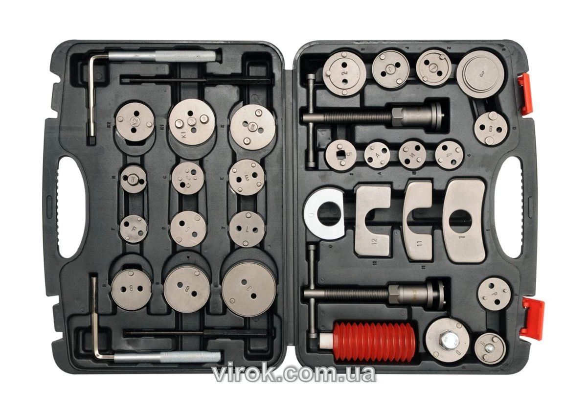 YATO Сепаратори гальмівних циліндрів ручні YATO Ø= 3/8", наб. 35 елем.  | YT-06822