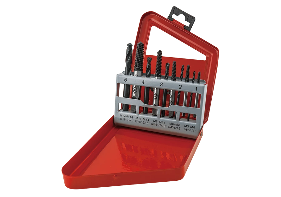 KING TONY Набор экстракторов и сверел, 10 предметов | 11310SQ