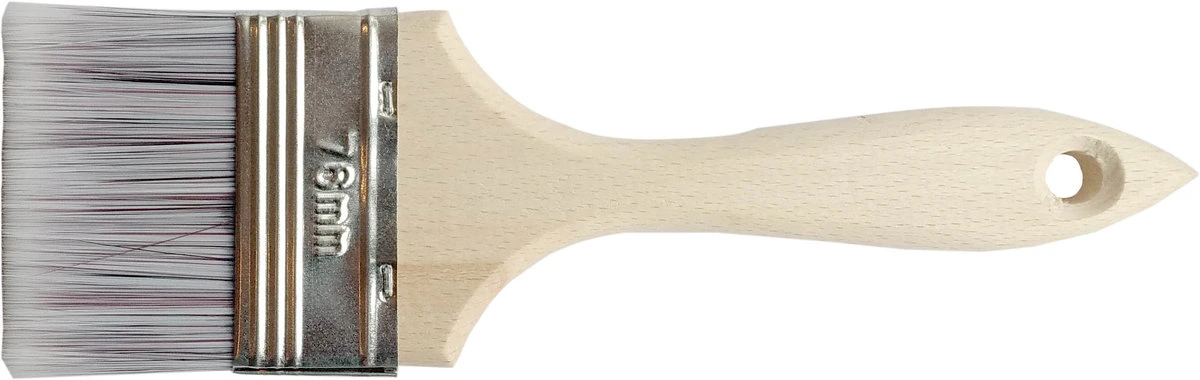 VIROK Пензель малярний плоский воскований, b= 76 мм SUPER PROFI , три види щетини | 19V576