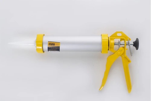 Пистолет для силикона закрытый 300мл. СИЛА