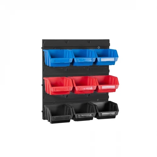 QBRICK SYSTEM Настенный органайзер с лотками 9 штук (345 x 385 x 90) | Z212379PG001