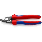KNIPEX Ножницы 165 мм для резки кабелей с раскрывающей пружиной Ø 15 мм / 50 мм² 95 22 165 | 95 22 1