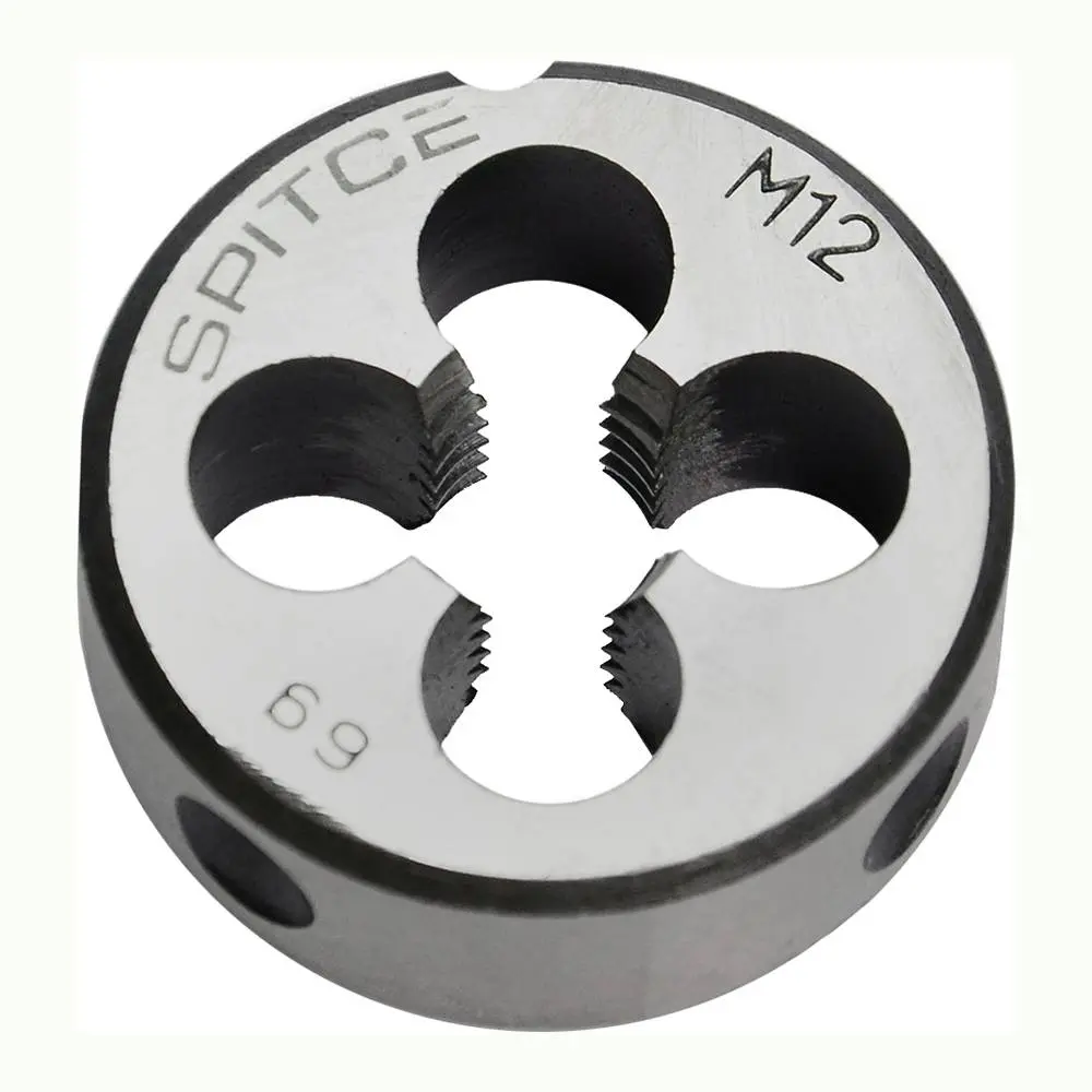 Плашка метрична, M10x1,25мм Spitce | 49-579