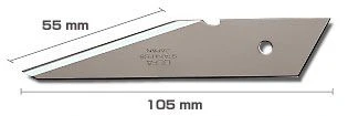 Лезвие OLFA CKB-2 из нержавеющей стали для CK-2, 105х20х1,2мм, 2шт