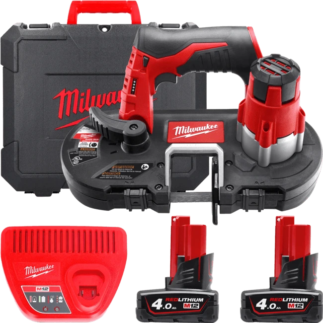 MILWAUKEE Пила ленточная аккумуляторная бесщёточная M12 BS-0 4933431310 | 4933441805