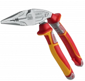 NWS  Плоскогубці комбіновані "Ergo Multi" з ізольов. ручками VDE до 1000 В: вигнуті 45°, L= 200 мм |