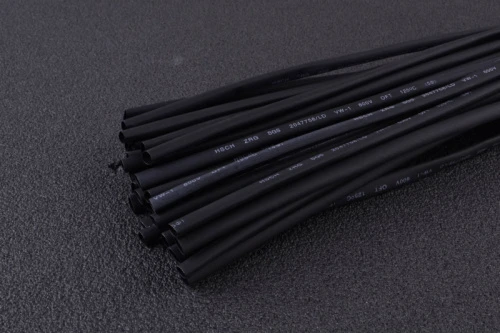 Термоусаживаемая трубка 4мм черная (пак. 1мx30шт) APRO