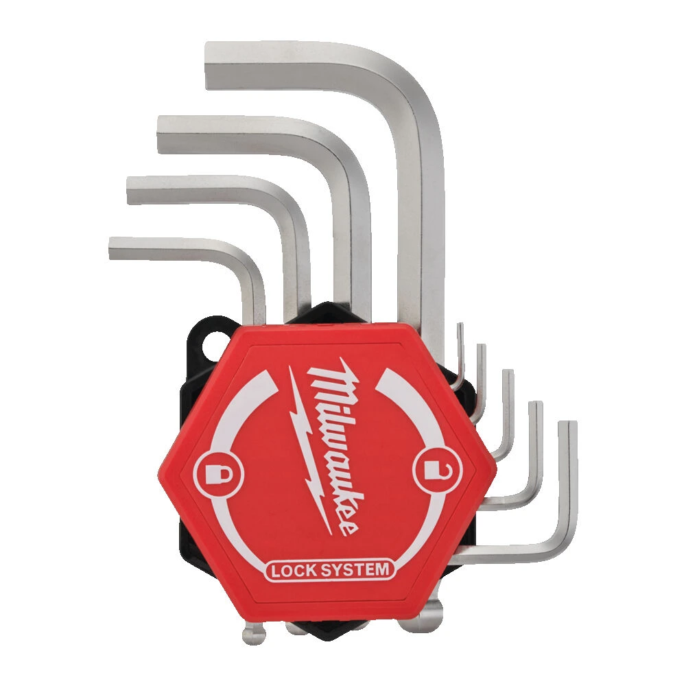 MILWAUKEE Набір компактних шестигранних ключів , (9шт), (1 - 10мм) | 4932492399