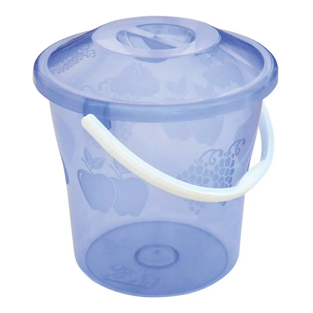 Відро харчове пластикове з кришкою прозоре, 12л Україна | 66-268