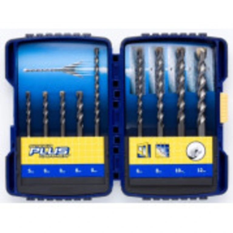 IRWIN Набор буров SDS Plus SPDH 10шт. в кейсе / 5/5.5/6.0 x110мм, 5.5/6/8/10/12 x160мм, | IW2039501