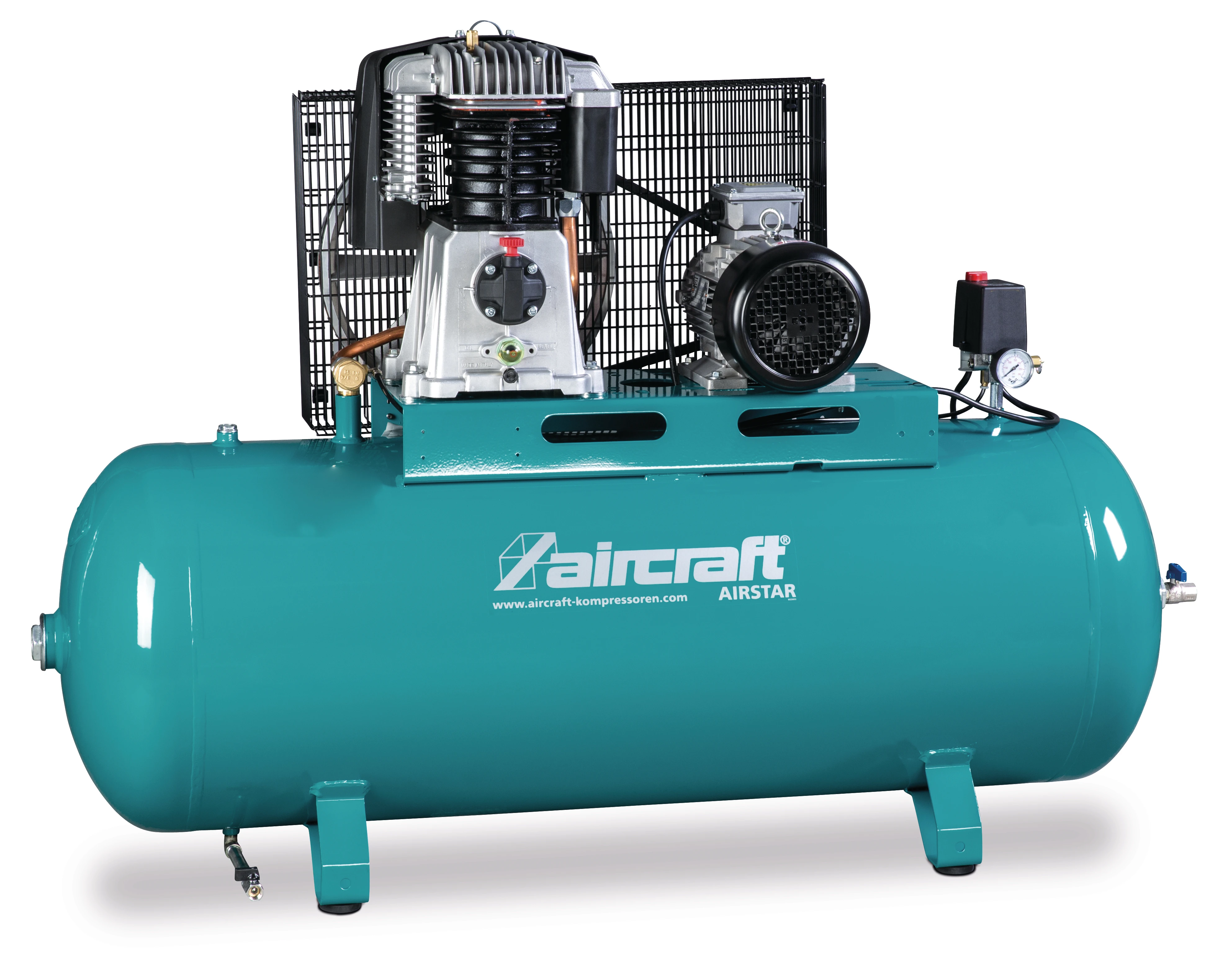 AIRCRAFT Компрессор поршневой AIRSTAR 853/270/10H (ресивер 270 л, пр-сть 860 л/мин) | 2028761