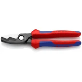 KNIPEX Ножницы 200 мм для резки кабелей с двойными режущими кромками Ø 20 мм / 70 мм² 95 12 200 | 95