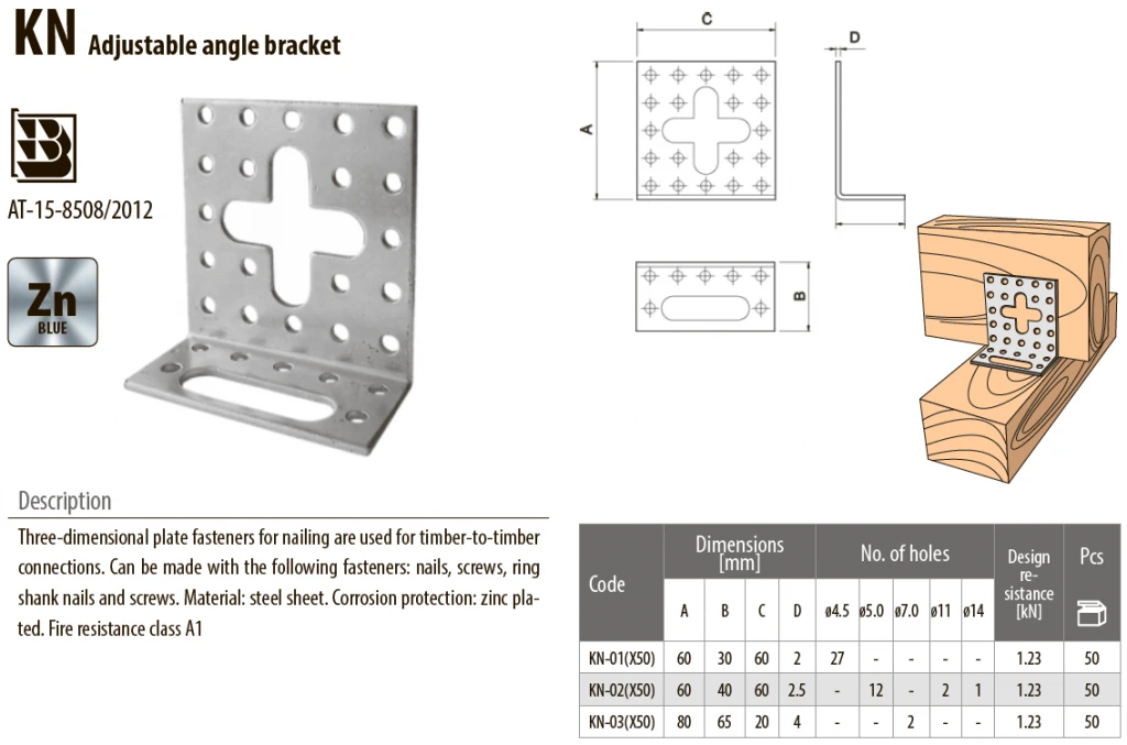 KN- Уголки KN- Уголки