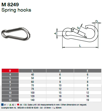 Spring Hook Spring Hook