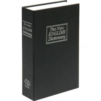  Скринька для грошей з замком (2 ключі) чорна, 240х155х55 мм  | 78633