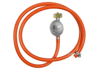 VOREL Шланг з редуктором газовий до побутових газових балонів; l= 1,5 м  | 99671