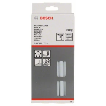 Клейові стержні Bosch (11х200 мм, 25 шт.) (2607001177)