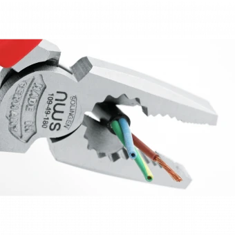 NWS Плоскогубці комбіновані силові CombiMax : L= 180 мм. ізольовані ручки VDE до 1000V // 109-49-VDE