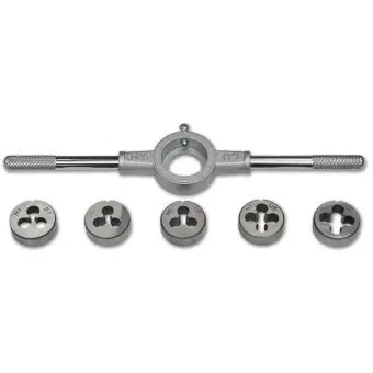 Набір плашок (М4-М10), 6шт Spitce | 49-625