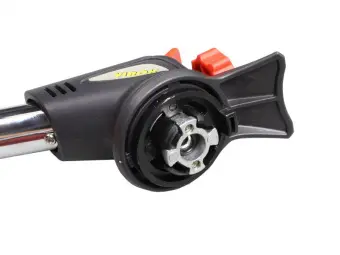 VIROK Пальник газовий з цанговим (швидким) з'єднанням, п'єзо запал, керамічне сопло  | 44V164