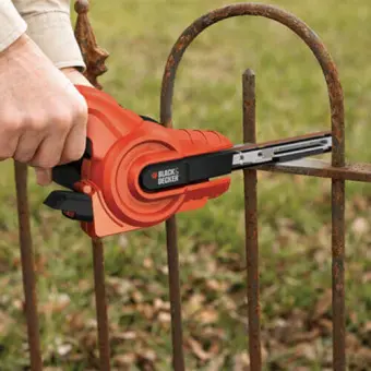 Напилок електричний BLACK+DECKER 350 Вт, розмір стрічки 451х13 мм