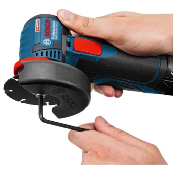 Кутова шліфувальна машина акумуляторна Bosch GWS 12V-76 Professional (12 В, без АКБ, 76 мм) (06019F2